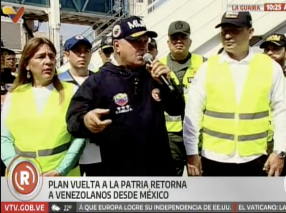 Llega el tercer vuelo de repatriados a Venezuela